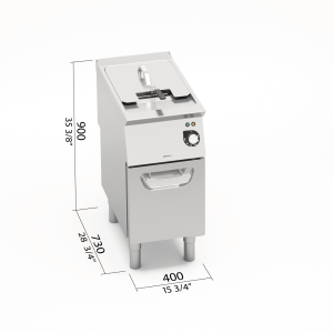 FREIDORA ELECTRICA 18LT S700 BERTOS MOD SE7F18-4MS