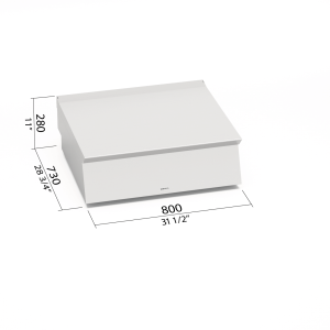 MUEBLE NEUTRO SOBREMESA 800 S700 MOD SN7T8B
