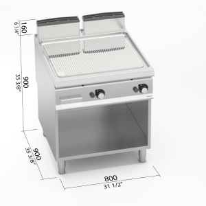 FRYTOP ACANAL COMPOUND BERTOS S900 SG9FR8M-2/CPD