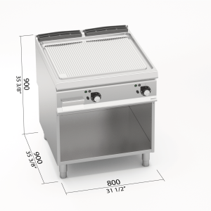 FRYTOP ACANAL COMPOUND BERTOS S900 SE9FR8MP-2/CPD