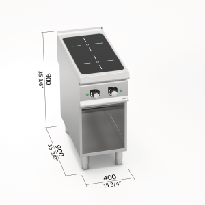 COCINA INDUCCION 2 FUEGOS S900 MOD. SE9P2M/IND