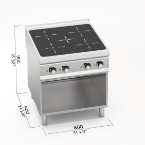 COCINA INDUCCION 4 FUEGOS S900 MOD. SE9P4M/IND