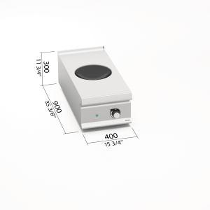 COCINA INDUCCION WOK LX900 MOD. LXE9WOK/IND