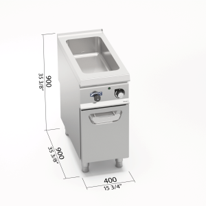 BAÑO MARIA ELECT BERTOS S900 1xGN 1/1+1/3 SE9BM4M