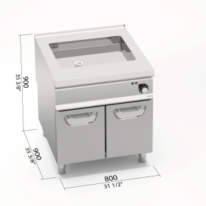 ASADOR ELECTRICO MULTIFUNCION S900 MOD. SE9BR8/FIX