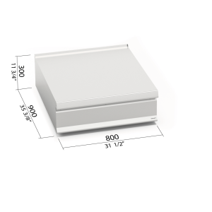 MUEBLE NEUTRO 800 BERTOS LX900 LXN9-8