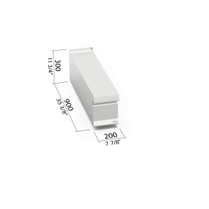 MUEBLE NEUTRO 200 BERTOS LX900 LXN9-2
