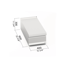 MUEBLE NEUTRO 400 BERTOS LX900 MOD. LXN9-4
