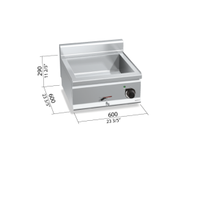 BAÑO MARIA ELECTRICO 600 GN 1 1/2 E6BM6B BERTOS