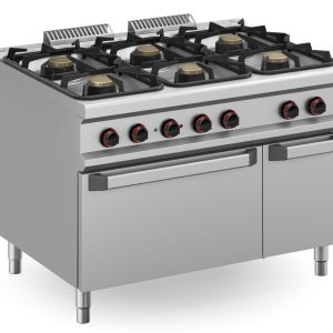 COCINAS 6 FUEGOS A GAS CON HORNO NEO900 (CG912+FG)