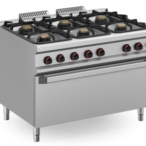 COCINAS 6 FUEGOS A GAS CON HORNO NEO900 (CG912+T)