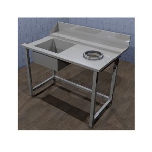 MESA PRELAVADO CON DESBARACE 1200 DERECHA