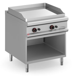 FRY-TOP LISO 800 GAS CROMO DURO NEO900 (TG98M-CR)